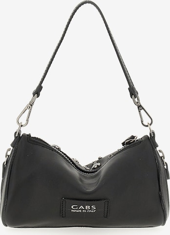 Gabs Schultertasche in Schwarz: Vorderseite