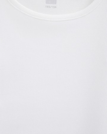 WE Fashion - Camiseta en blanco