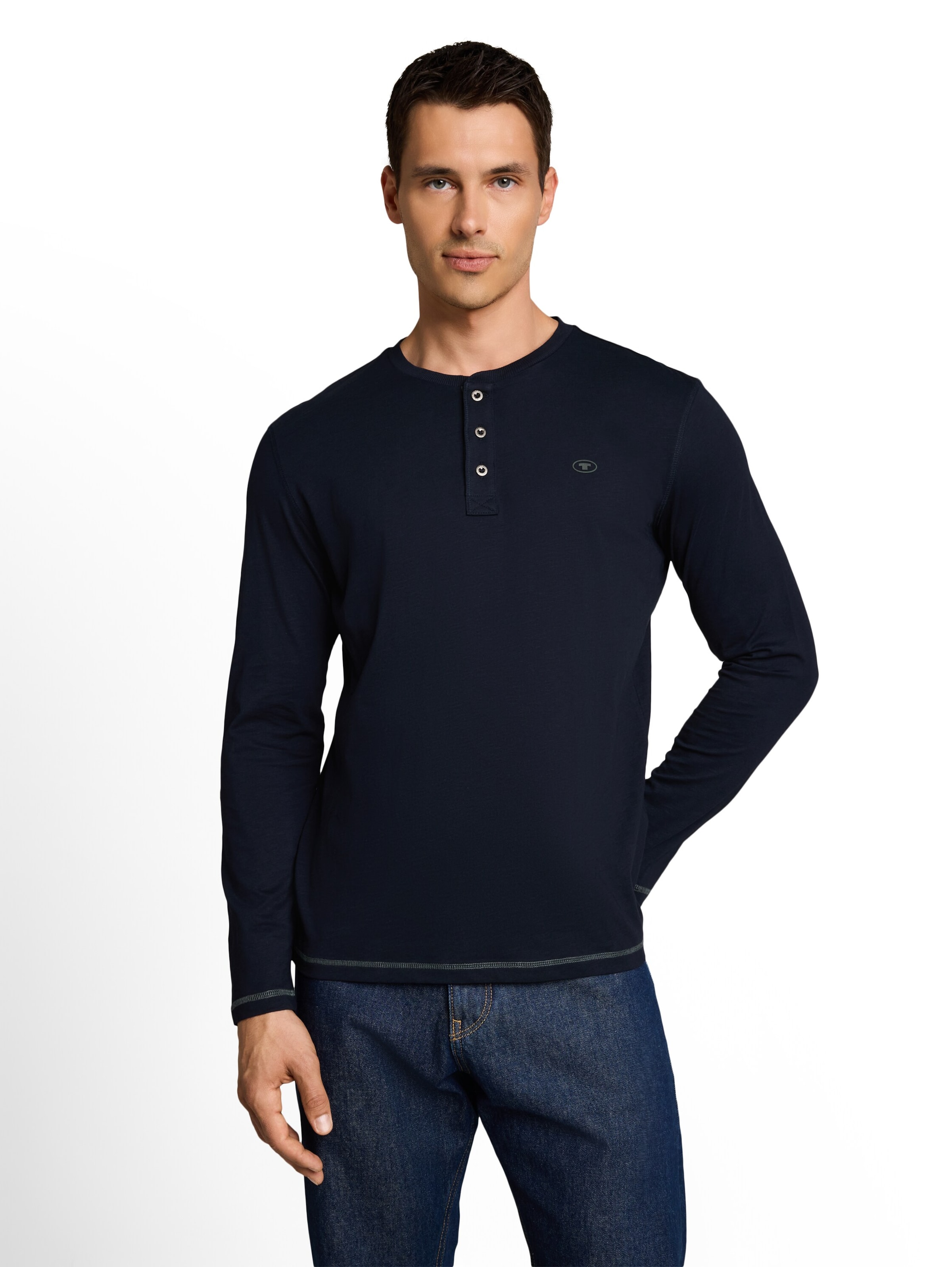 TOM TAILOR Shirt in Blau: Vorderseite