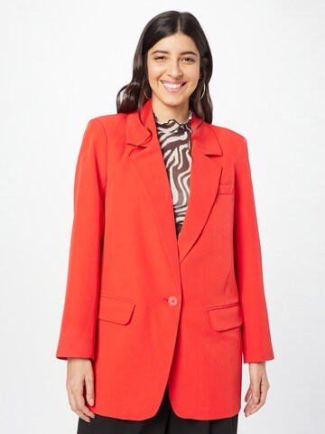 Blazer 'Lana-Berry' di ONLY in rosso: frontale