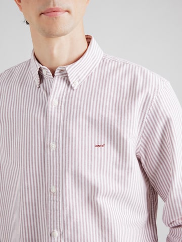 LEVI'S ® Regular Fit Hemd 'AUTHENTIC' in Braun