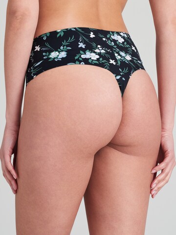 SCHIESSER - Tanga 'Invisible Soft' em preto