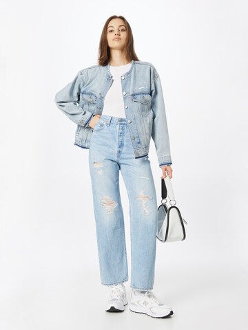 LEVI'S ® - Bootcut Calças de ganga 'Ribcage Straight Ankle' em azul