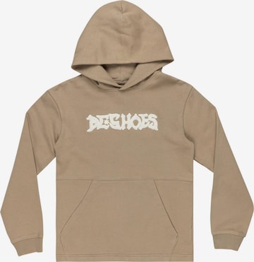smėlio DC Shoes Sportinio tipo megztinis 'MORTAR': priekis