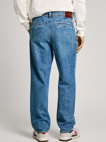 Pepe Jeans Loose fit Pleat-front jeans 'Yale' in Blue