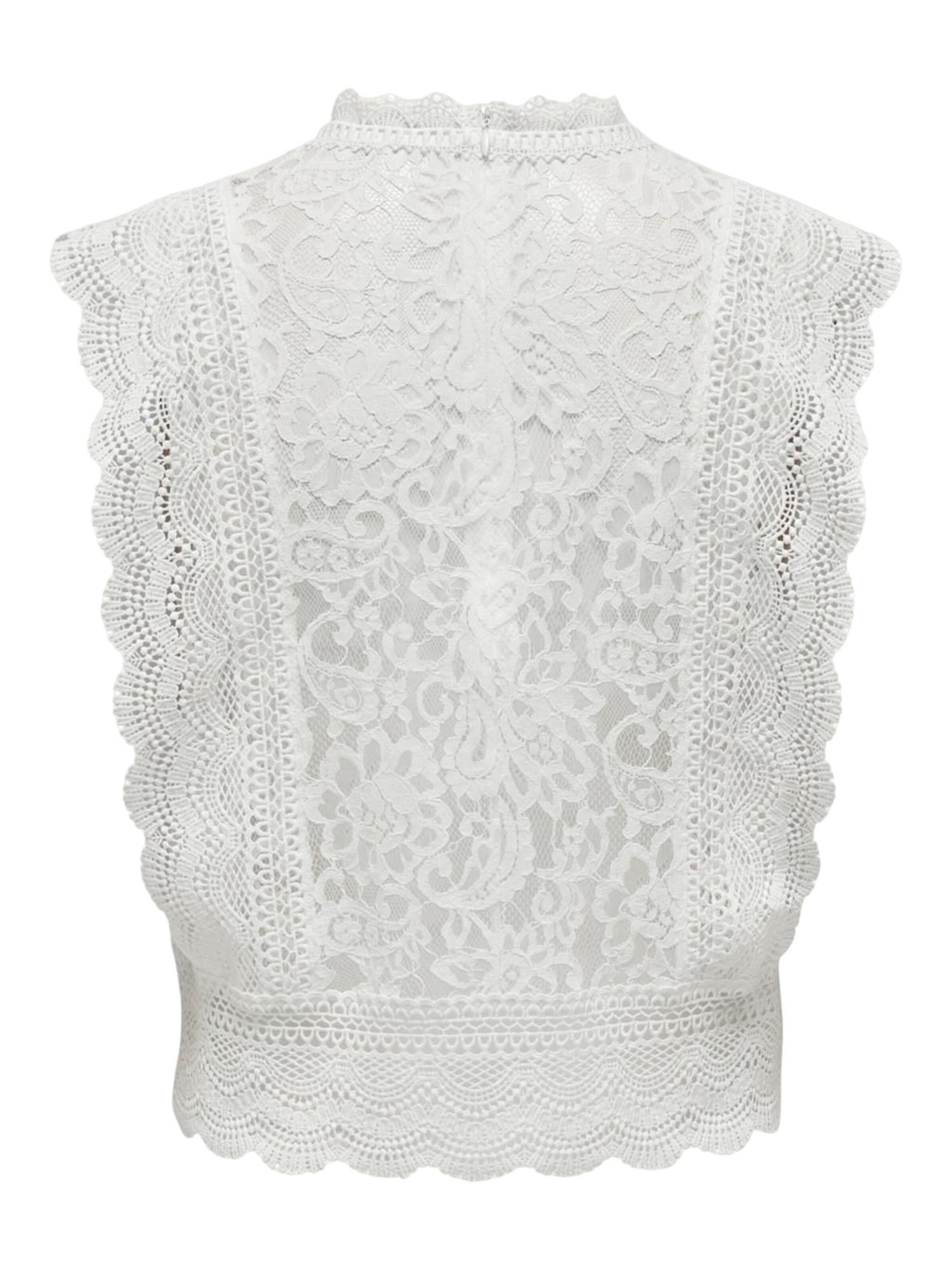 Top di ONLY in bianco