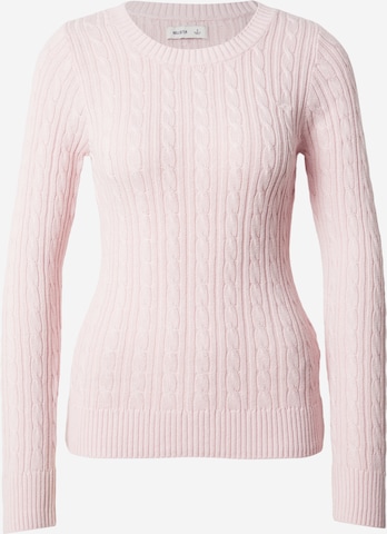 HOLLISTER Пуловер в розово: отпред