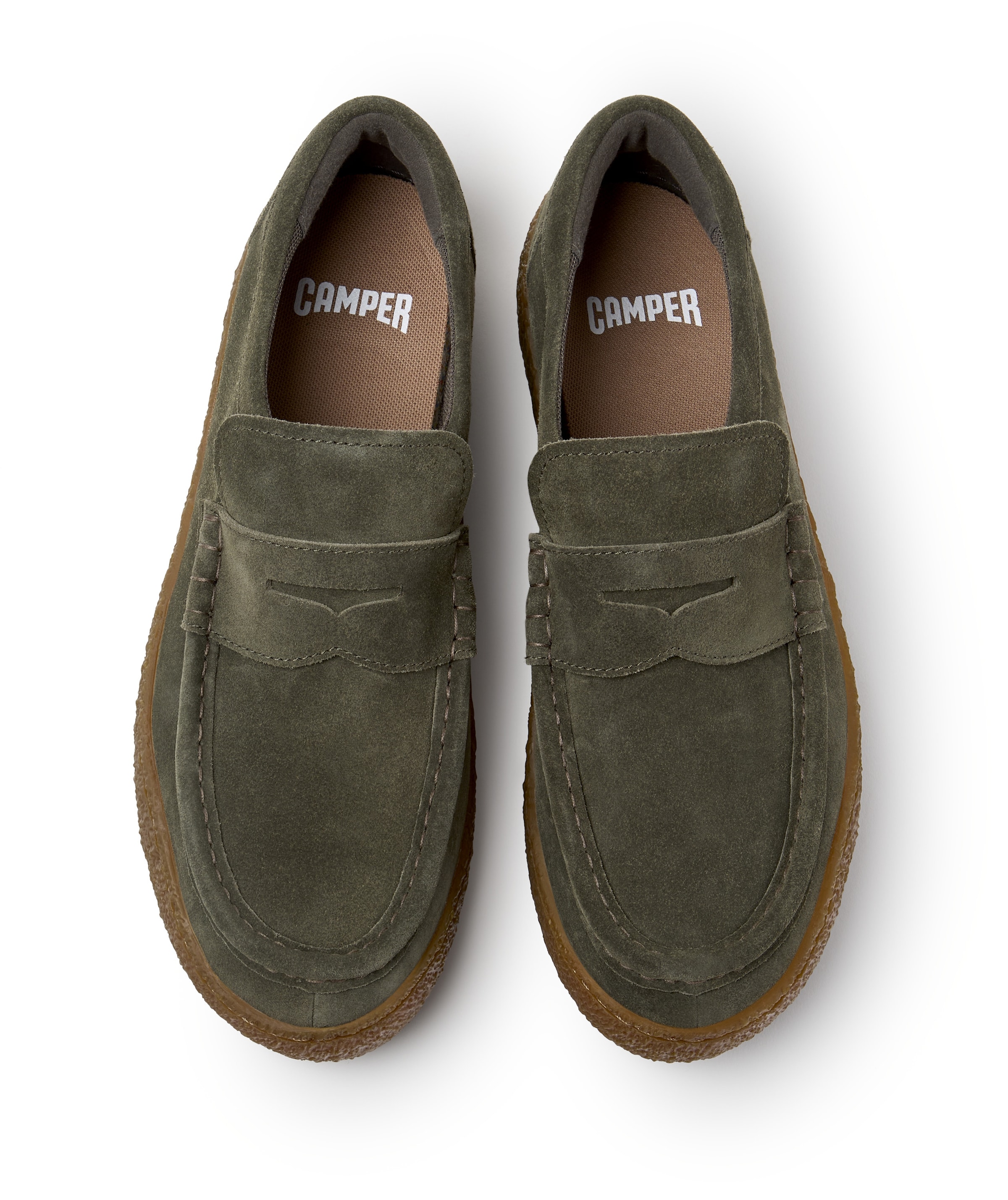 CAMPER Mocassins in Groen