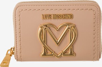 Love Moschino Portemonnaie in Orange: front