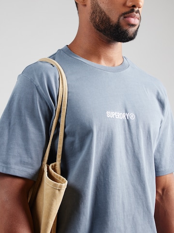 T-Shirt Superdry en bleu