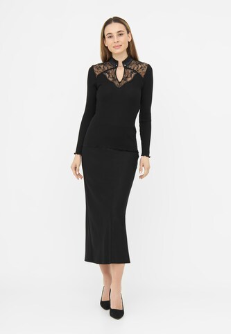 TOOche Shirt 'Noir Mystique' in Black