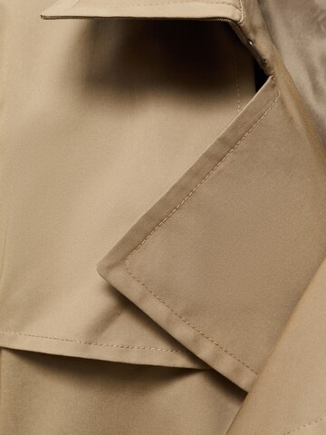 Manteau mi-saison MANGO MAN en beige