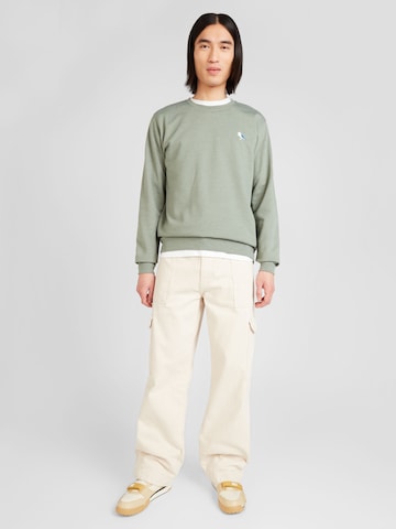 Cleptomanicx Sweatshirt 'Embro Gull' in Green