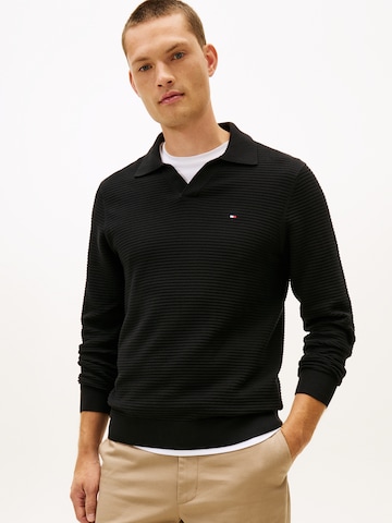 Pull-over 'JOHNNY' TOMMY HILFIGER en noir : devant