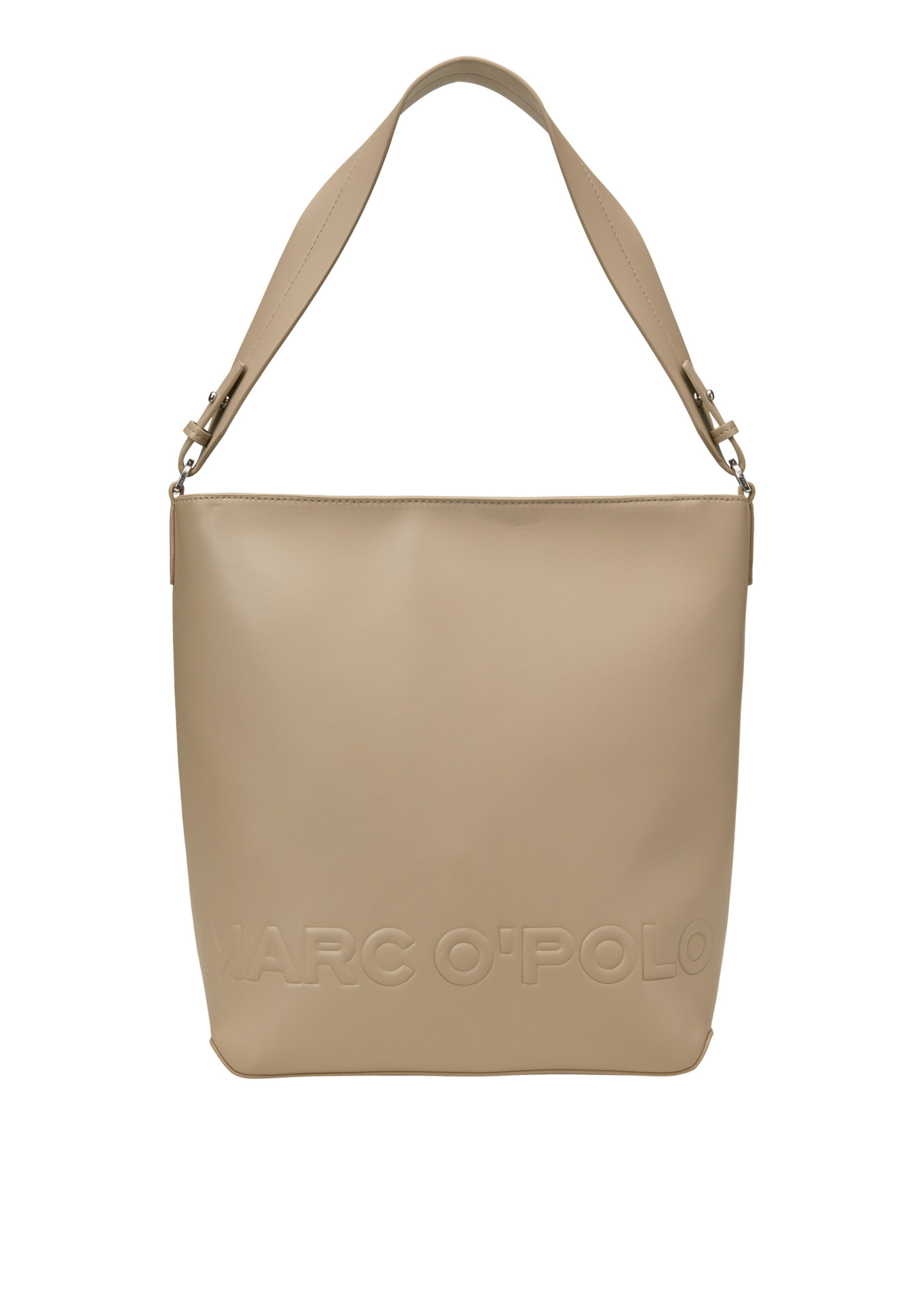 Marc O'Polo Schultertasche in Braun: Vorderseite