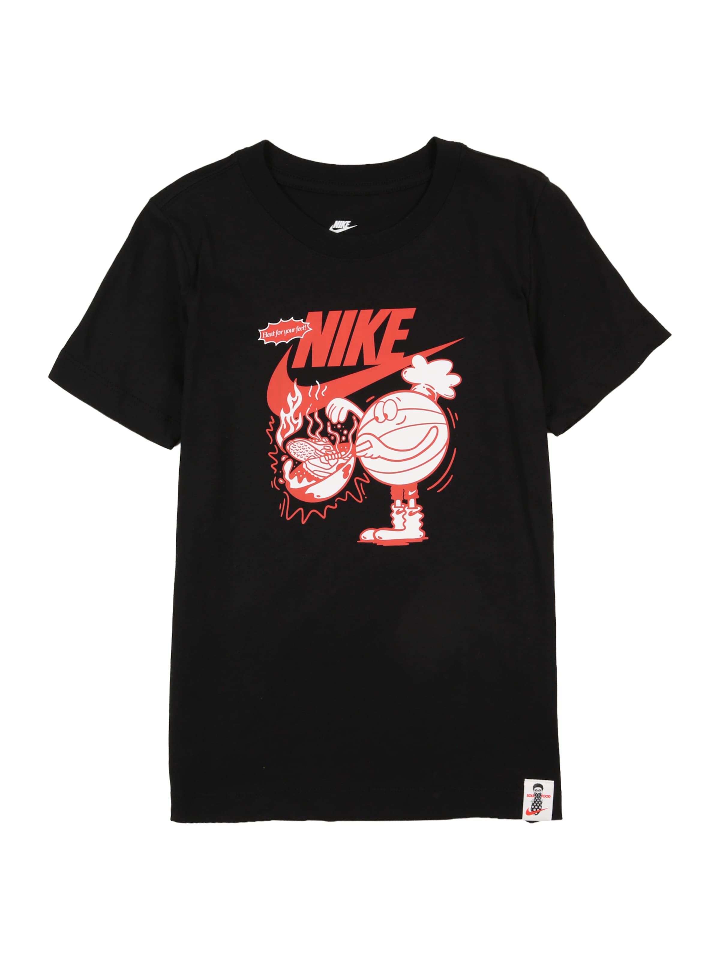 Nike Sportswear Paita 'SOLE FOOD' värissä musta: etupuoli