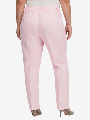 SHEEGO Regular Pleated Pants in Pink