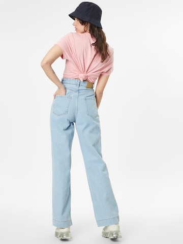 Denim Project Wide leg Jeans 'FREJA' in Blauw