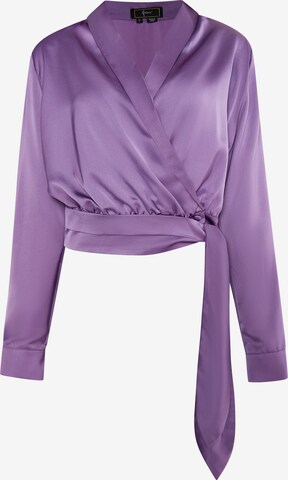 faina Blouse in Purple: front