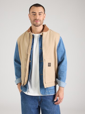 LEVI'S ® Vest 'SANSOME' in Brown: front