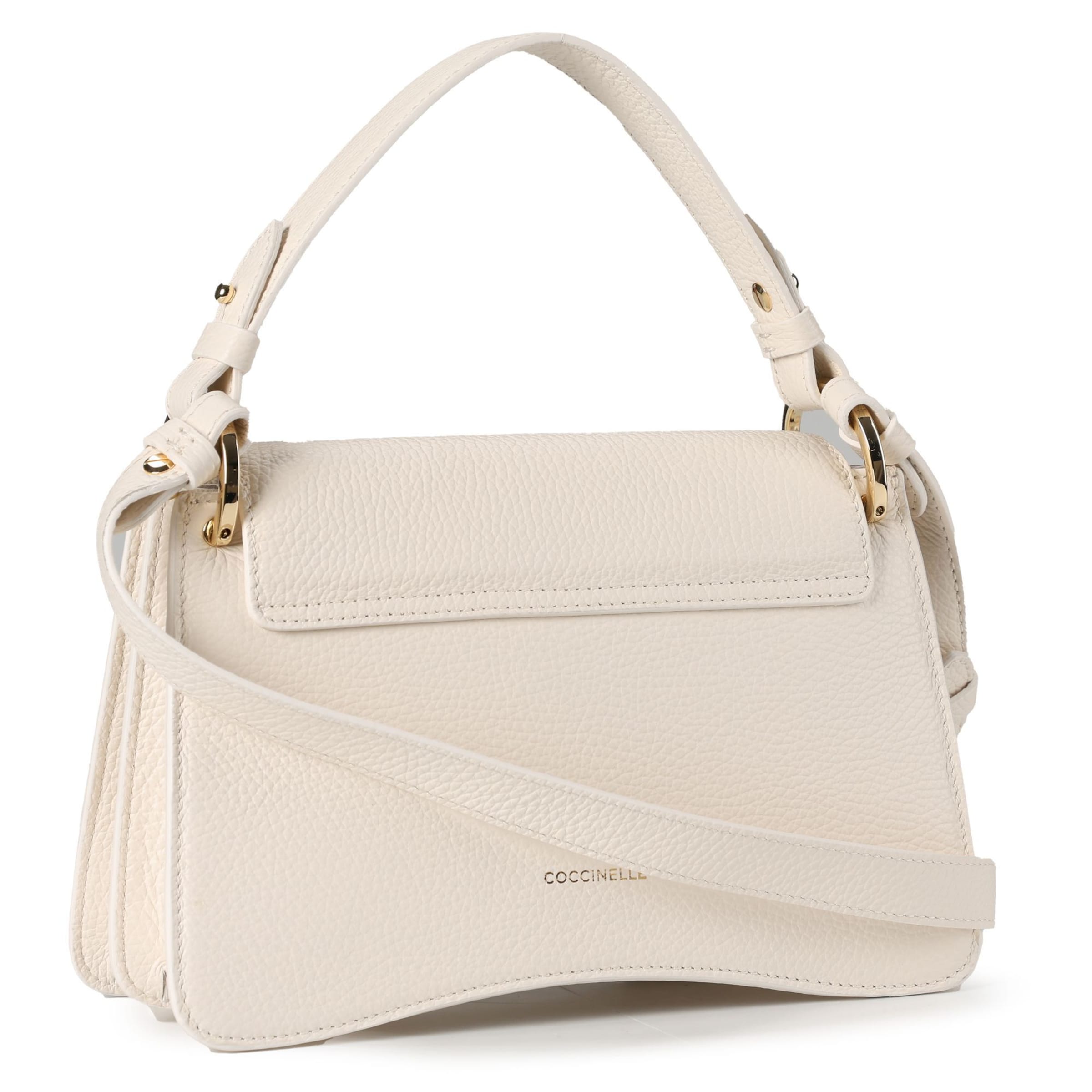 Coccinelle Schultertasche 'C-Me' in Beige