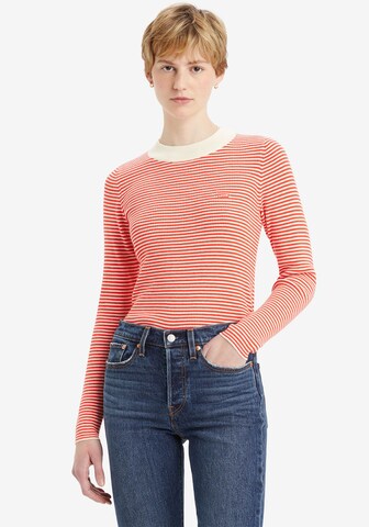 LEVI'S ® Pullover in Beige: Vorderseite