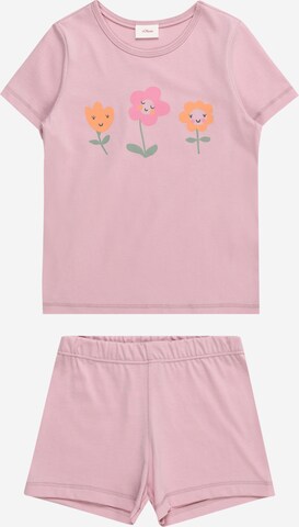s.Oliver Pajamas in Pink: front