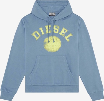 DIESEL Sweatshirt in Blauw: voorkant