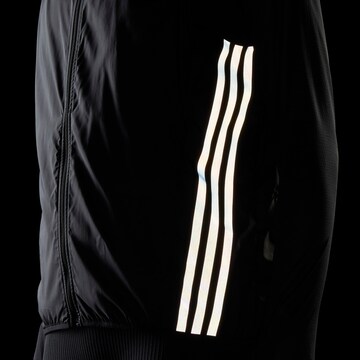 ADIDAS SPORTSWEAR Sportovní vesta 'Run 3-Stripes Gilet' – černá