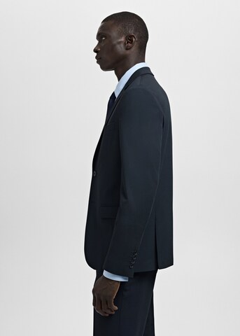 MANGO MAN Super Slim Fit Sakko 'Paris' in Blau