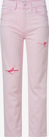Salsa Jeans Slimfit Jeans in Roze: voorkant