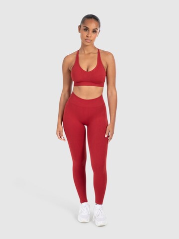 Smilodox Skinny Leggings ' Cetrina ' in Rood