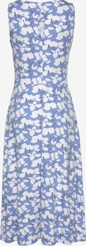 BEACH TIME Sommerkleid in Blau: Vorderseite