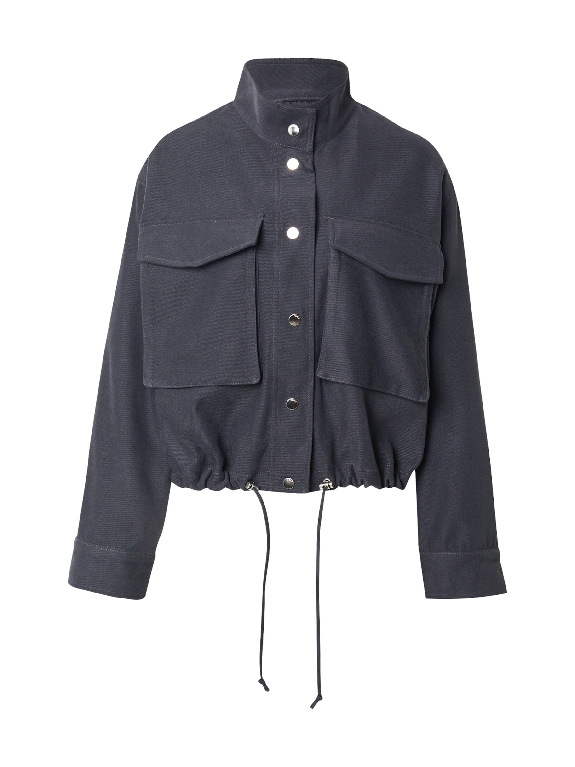 ONLY Преходно яке 'ONLDUNE' в сиво: отпред