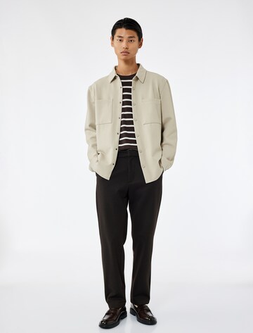 Koton Comfort Fit Hemd in Beige
