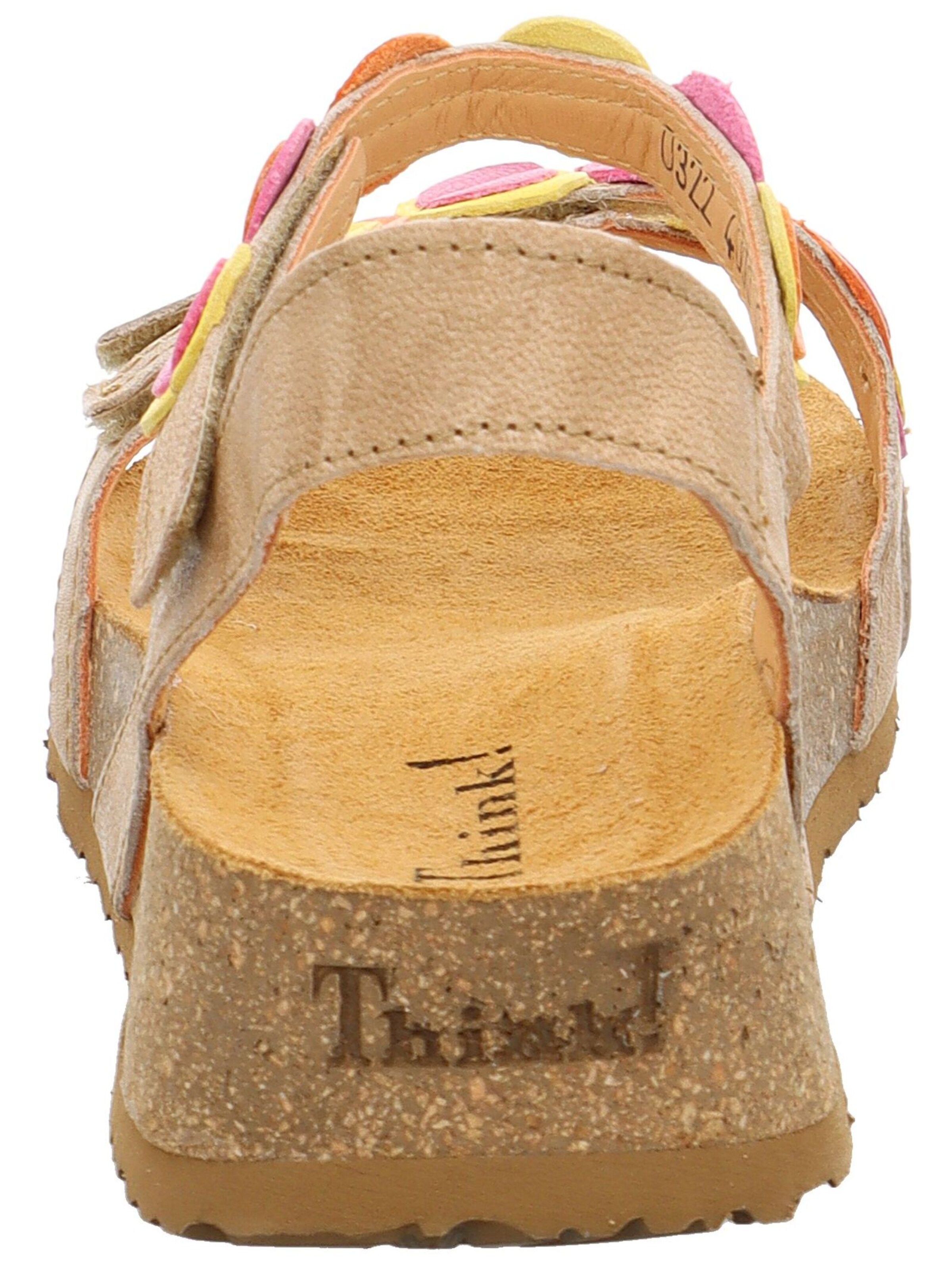 THINK! Strap Sandals in Beige