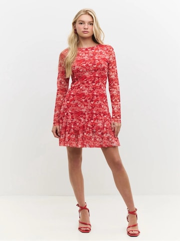 No Matter What Dress in Red: front