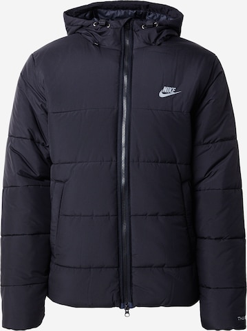 Nike Sportswear Zimní bunda – černá: přední strana