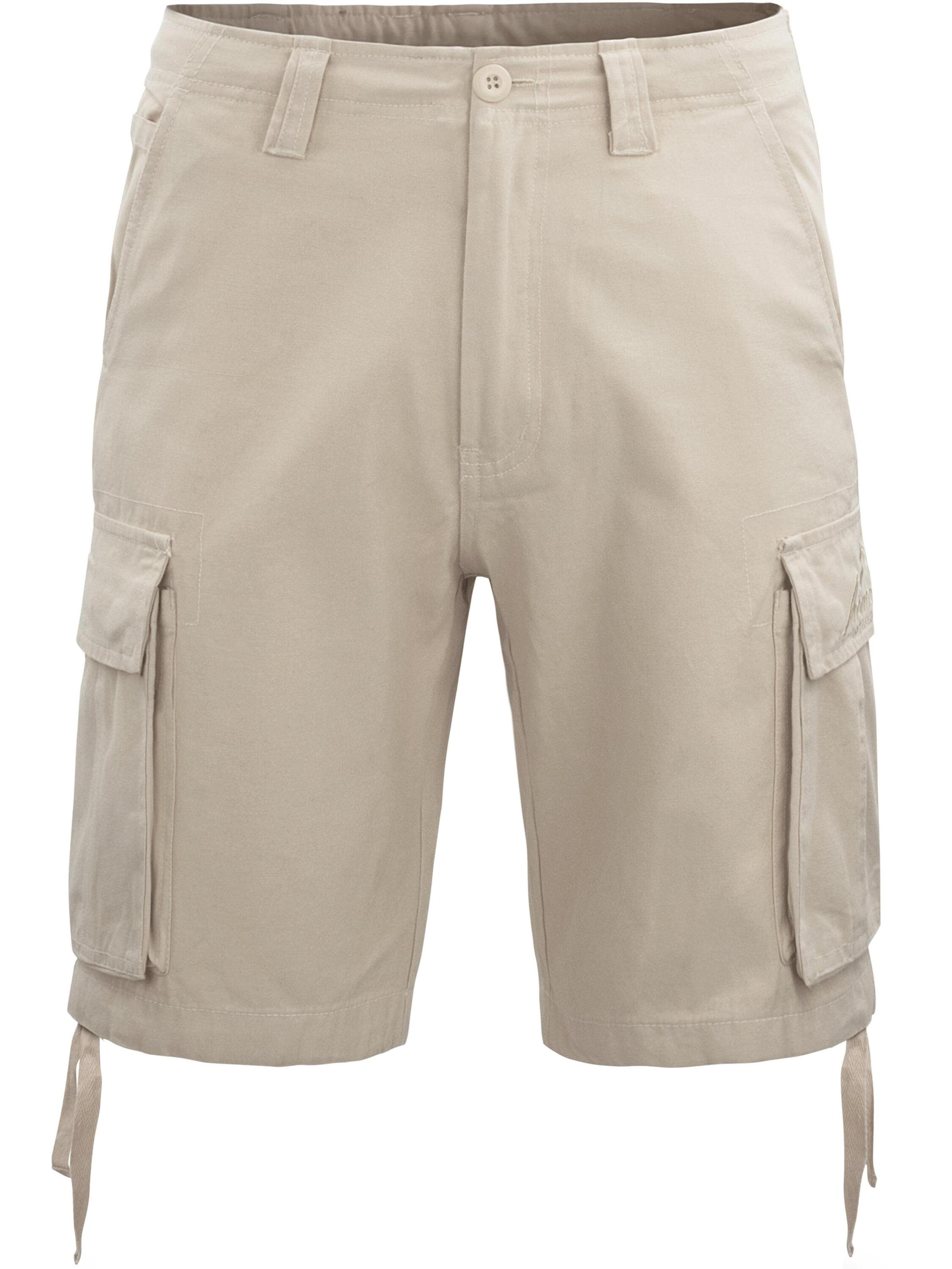 normani Regular Shorts 'Kalahari' in Beige: Vorderseite