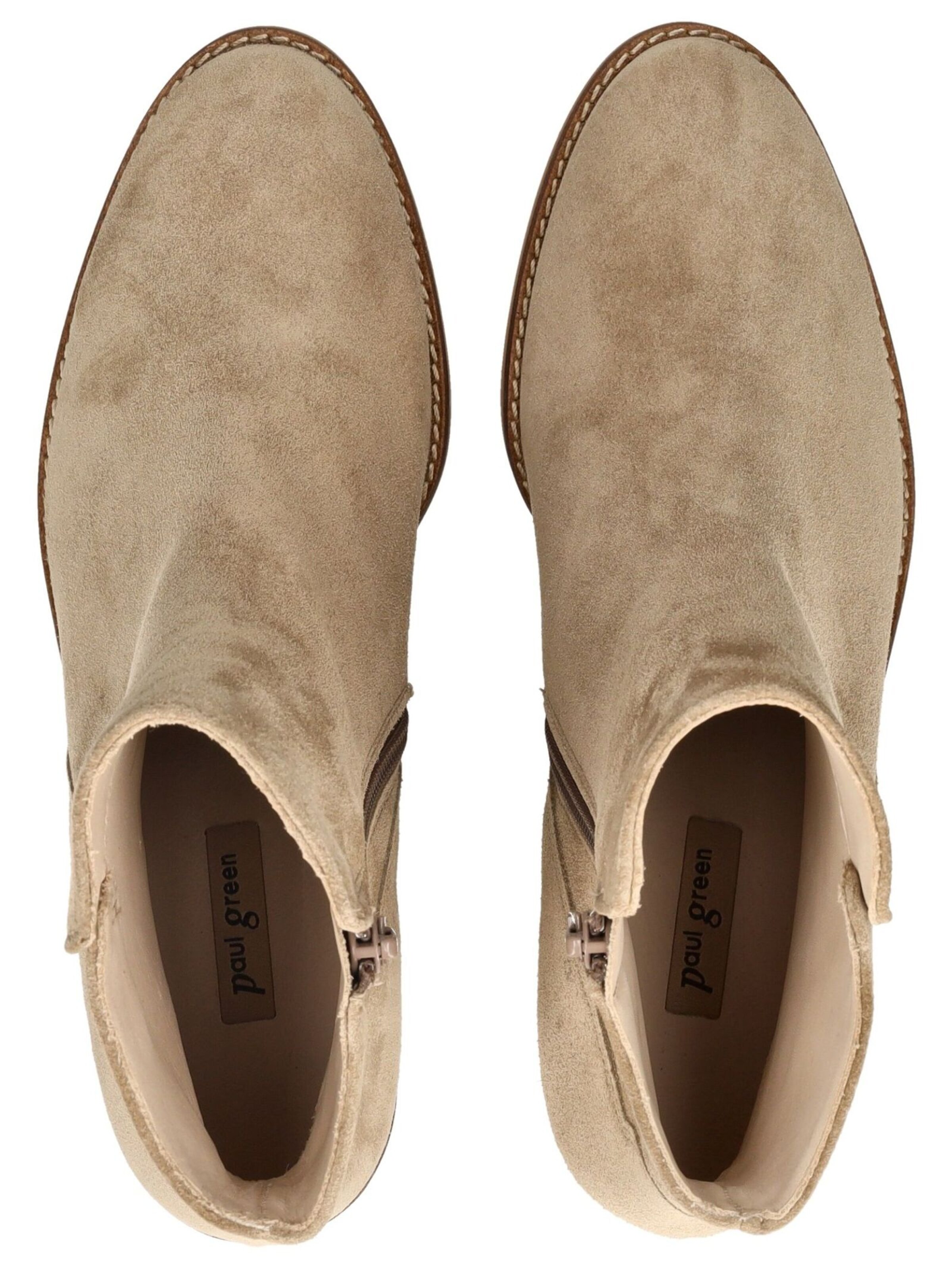Paul Green Chelsea Boots in Beige