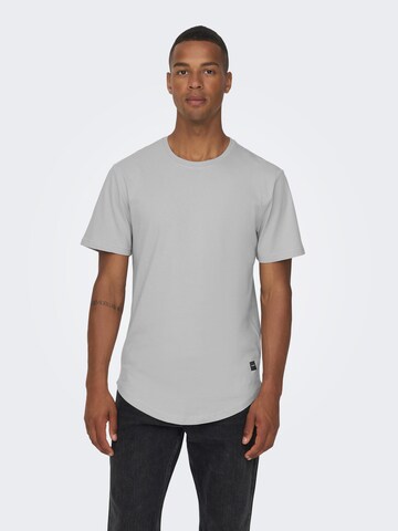 Only & Sons Regular fit Shirt 'Matt' in Grey