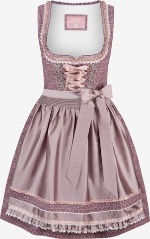 STOCKERPOINT Dirndl 'Ruby' in Rood: voorkant