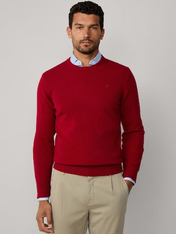 Hackett London Pullover in Rot: Vorderseite