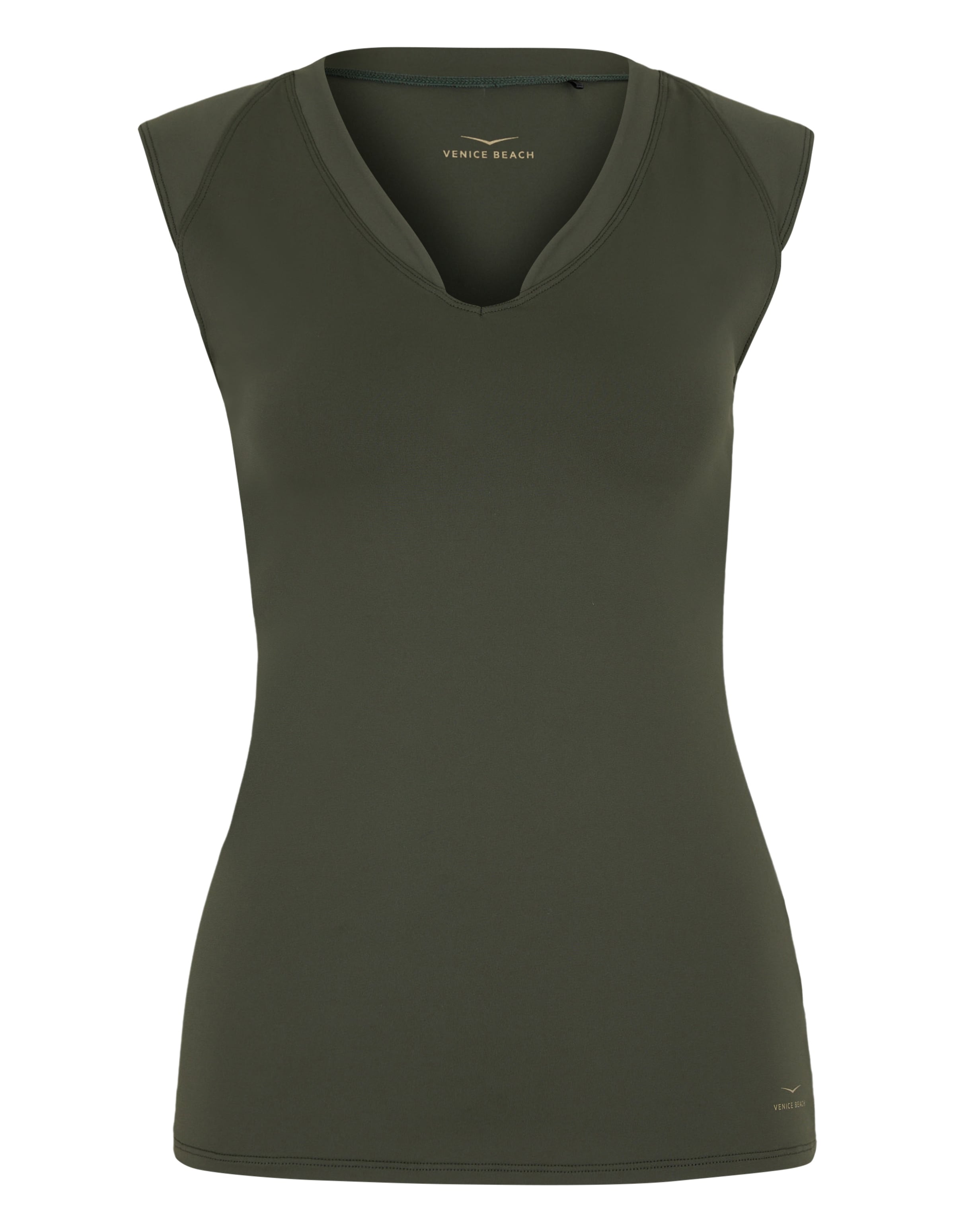 VENICE BEACH Sports Top in Green: front