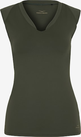 VENICE BEACH Sporttop in Grün: Vorderseite