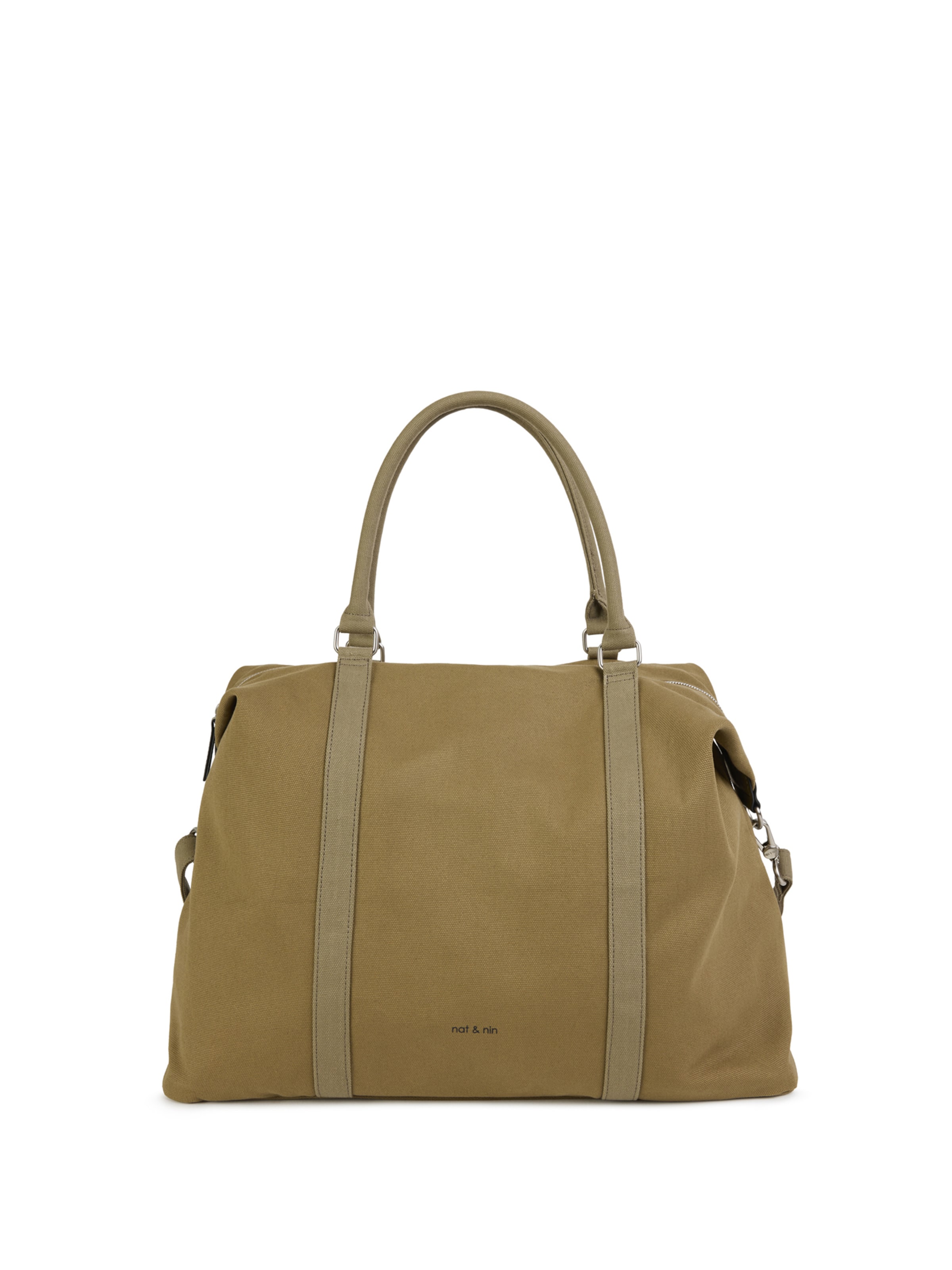 Nat&Nin Τσάντα χειρός 'MAXI THYLANE' σε πράσινο: μπροστά