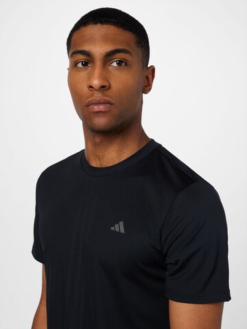 ADIDAS PERFORMANCE Performance Shirt 'Hiit Engineered' in Black