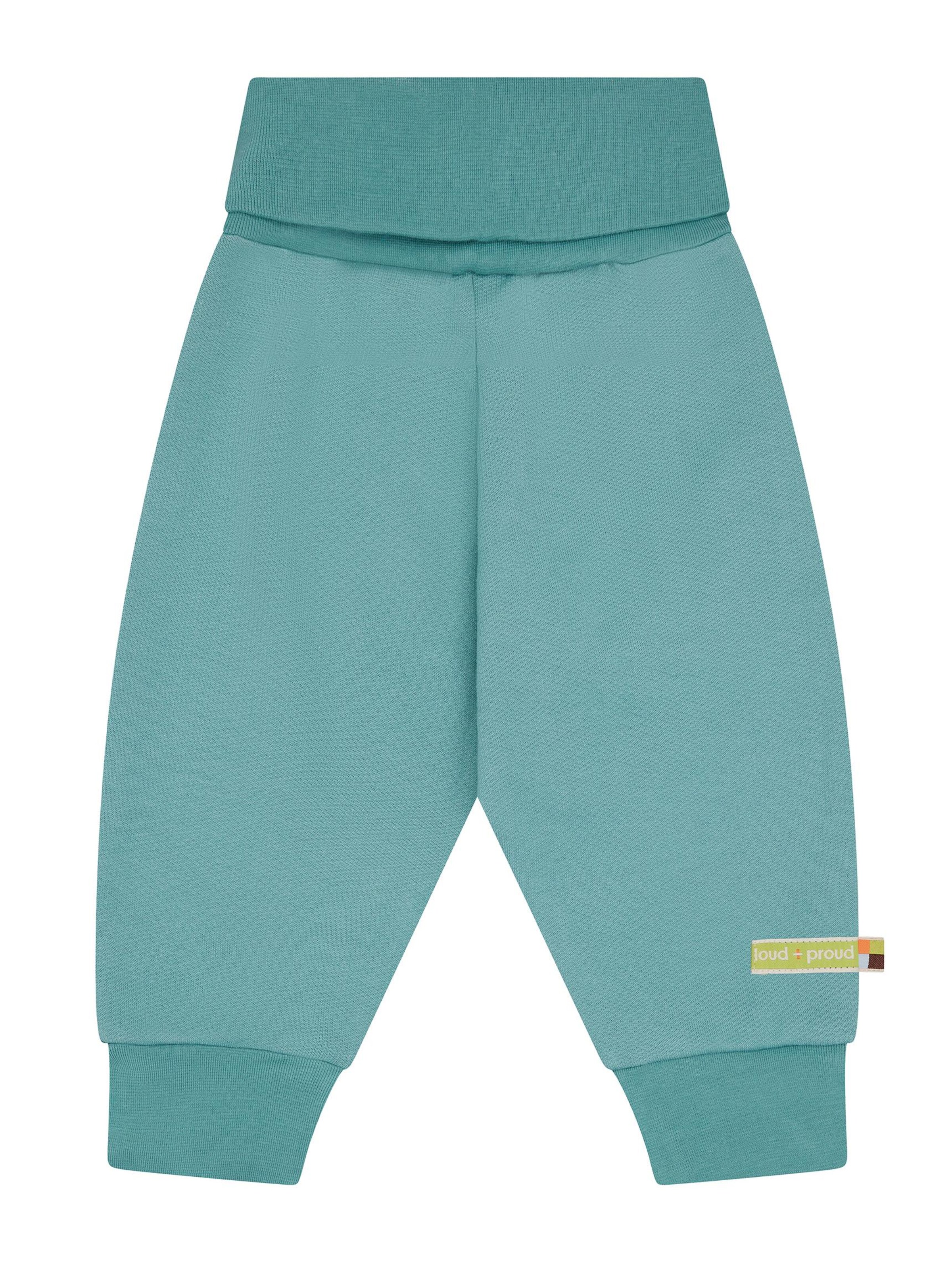 loud + proud Loosefit Hose‌‌ in Grün: Vorderseite