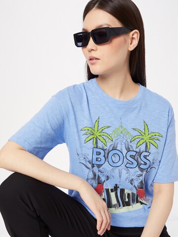 BOSS - Camiseta 'Evarsy' en azul