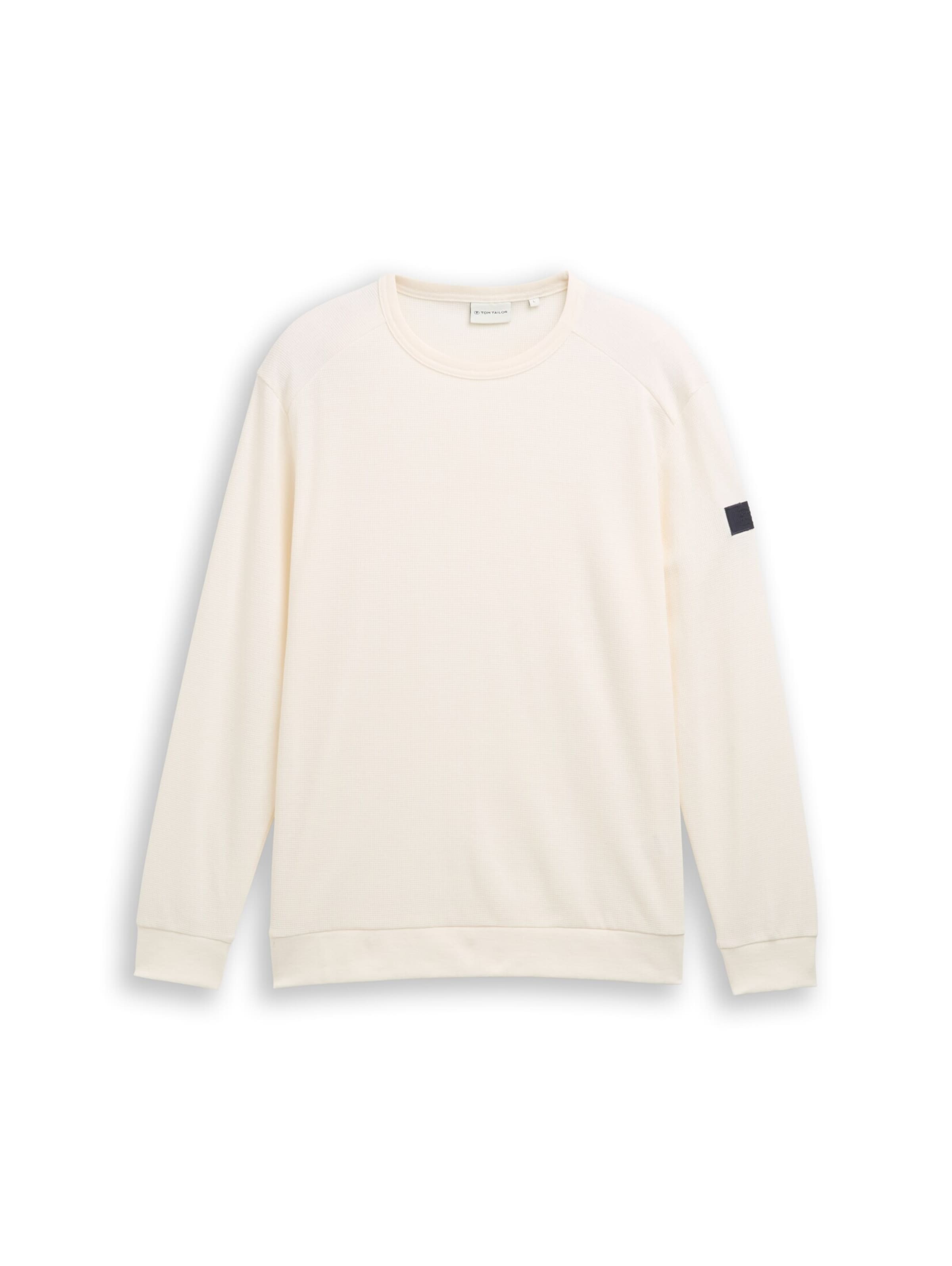 TOM TAILOR Shirt in Beige: front